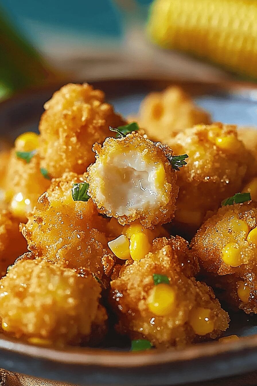 Crispy Corn Nuggets