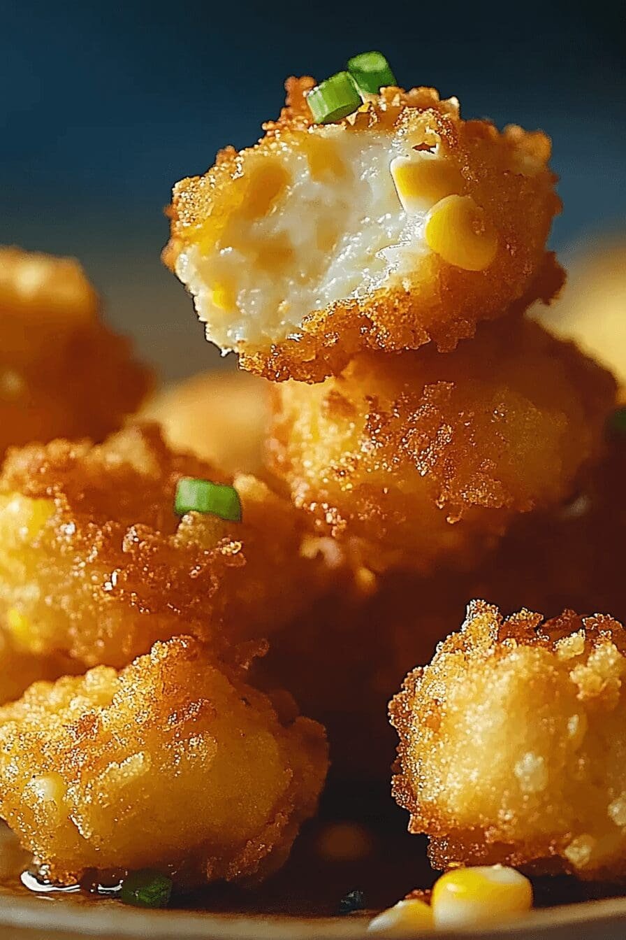 Crispy Corn Nuggets
