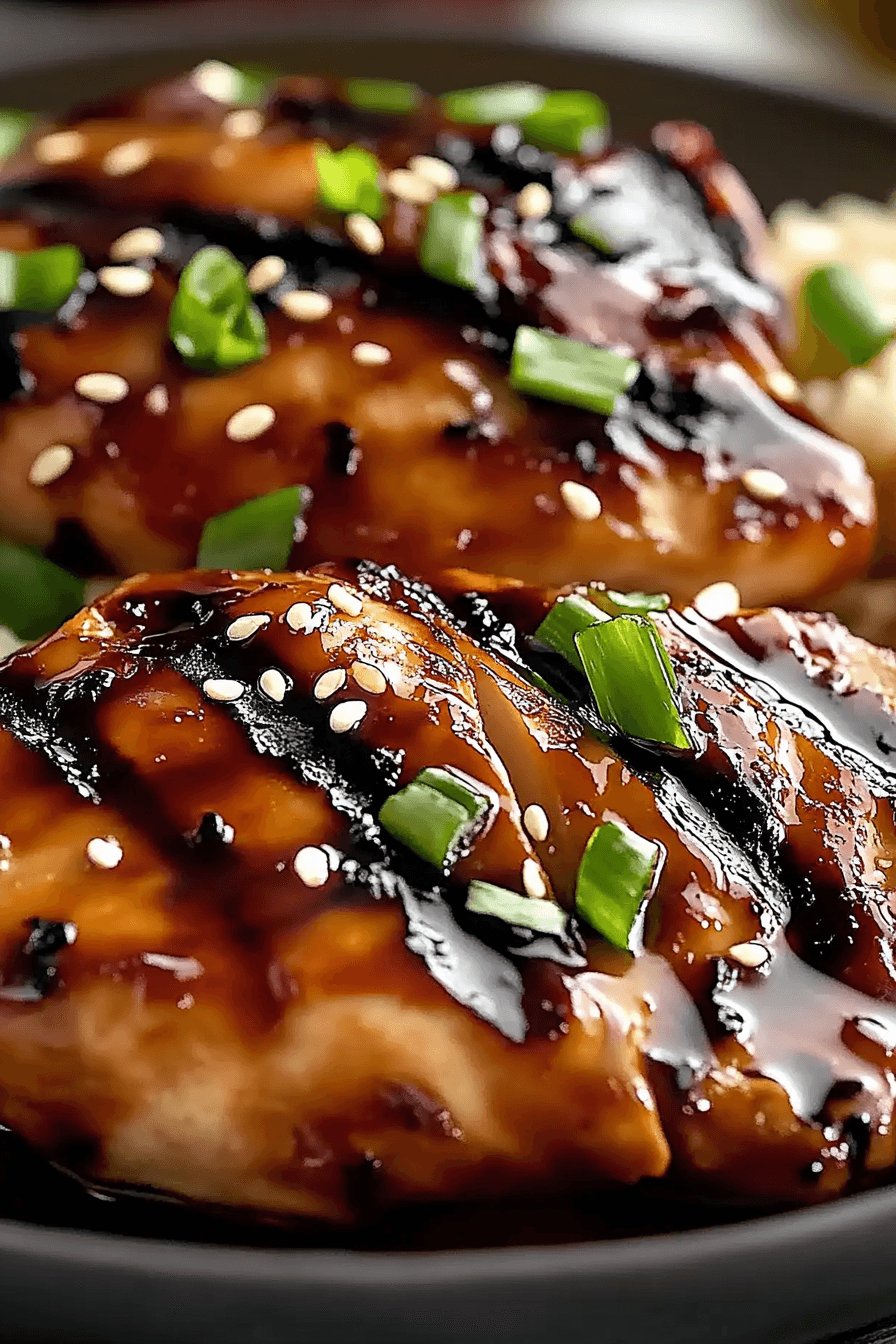 Hawaiian Grilled Teriyaki Chicken
