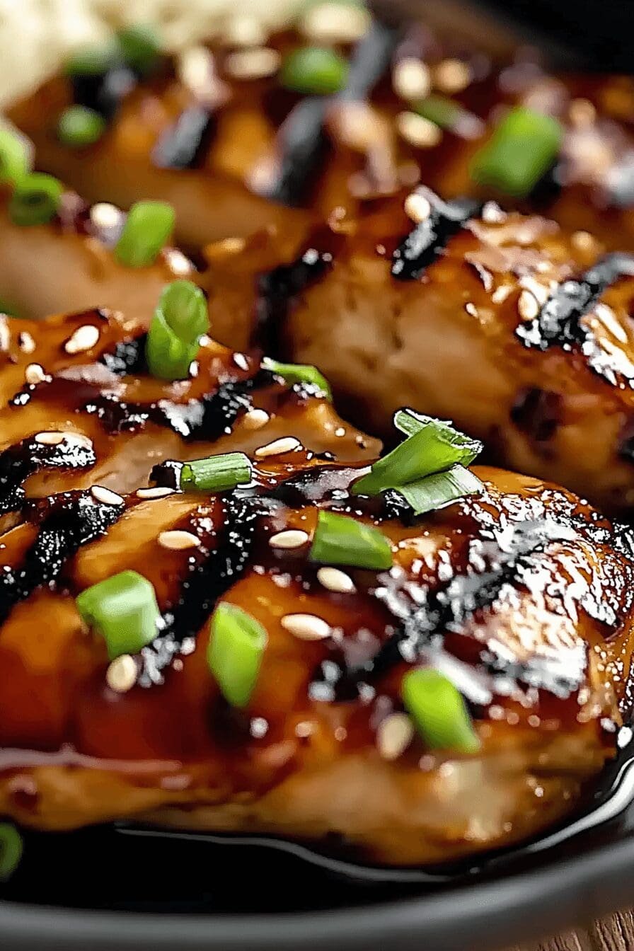Hawaiian Grilled Teriyaki Chicken
