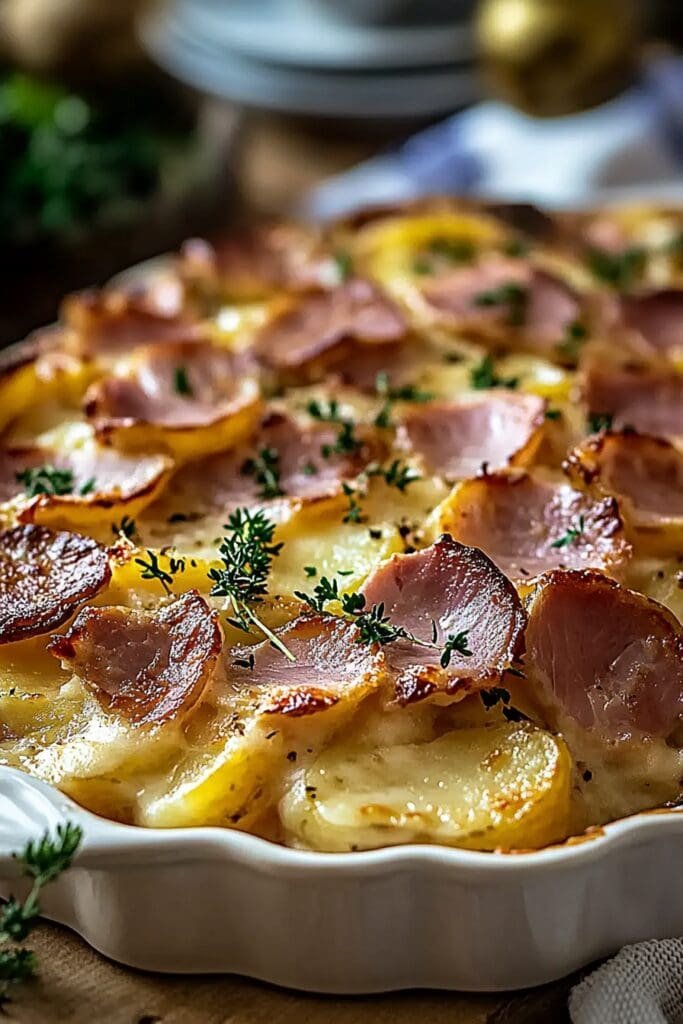Scalloped Potatoes Ham
