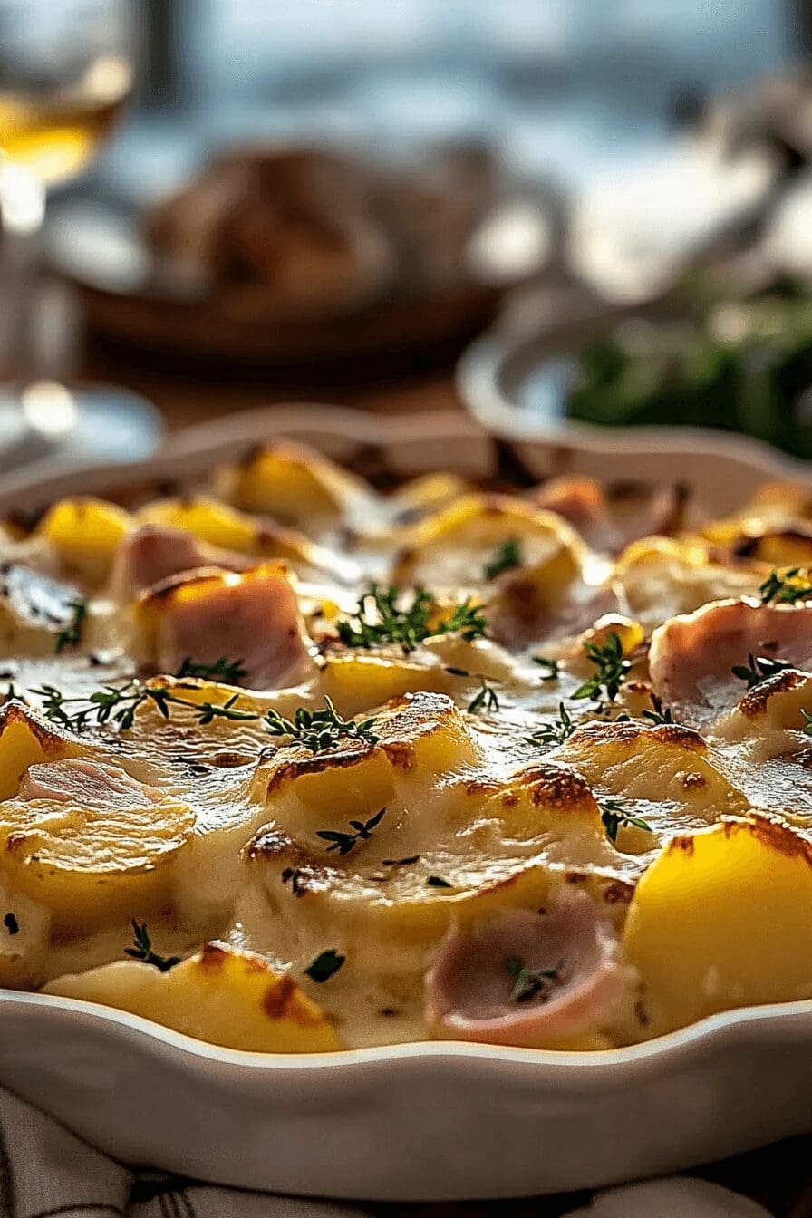 Scalloped Potatoes Ham