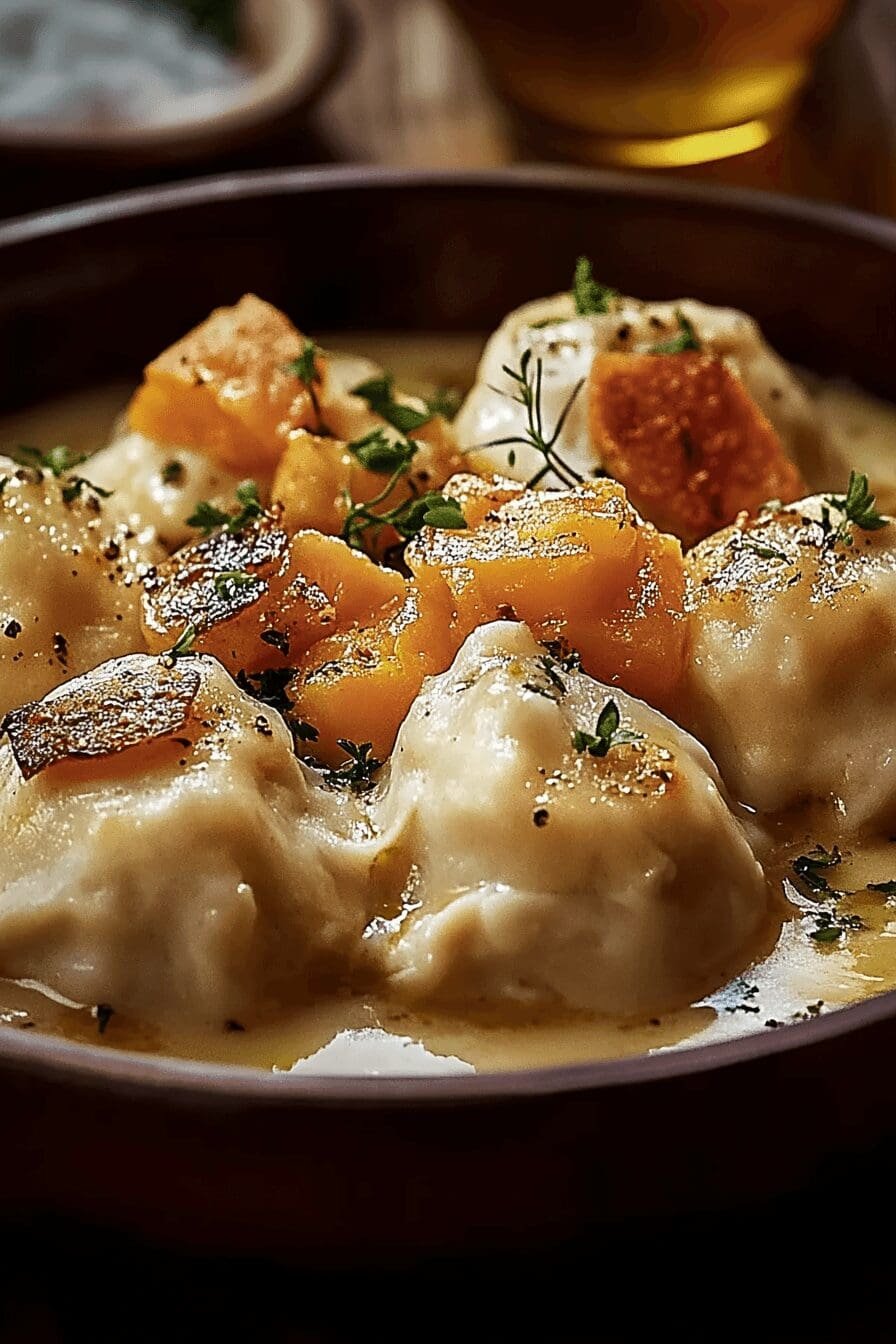 Slow Cooker Chicken Dumplings