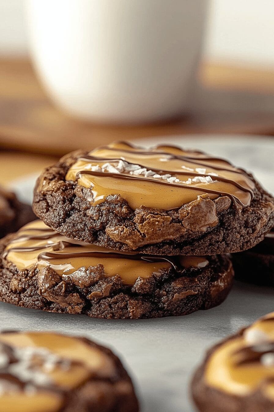 Buckeye Brownie Cookies
