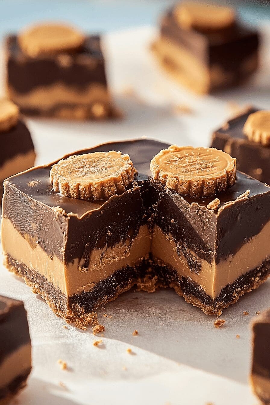 Butterfinger Reeses Fudge