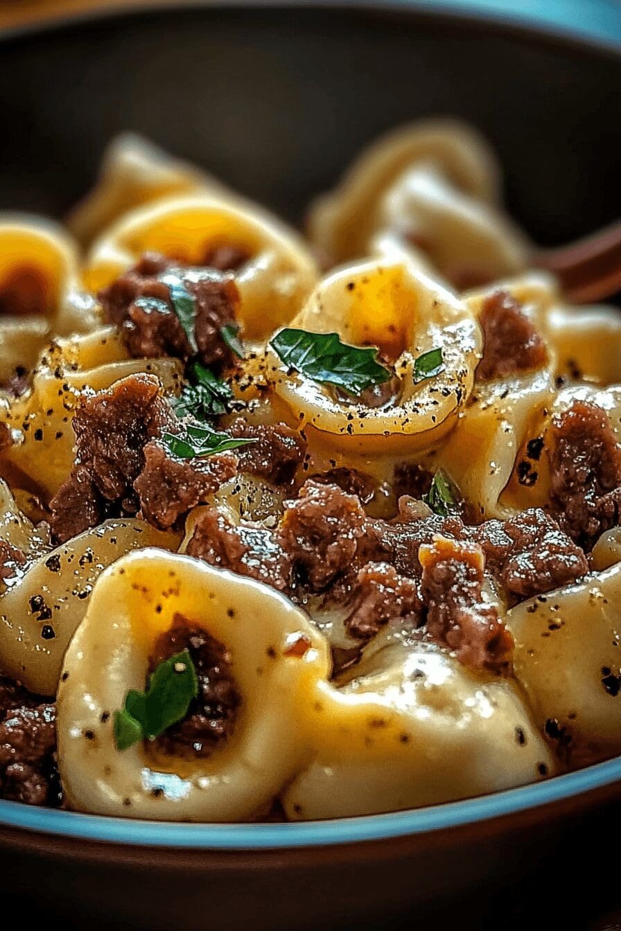 Cheesesteak Tortellini