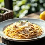 Cheesy Spaghetti Carbonara