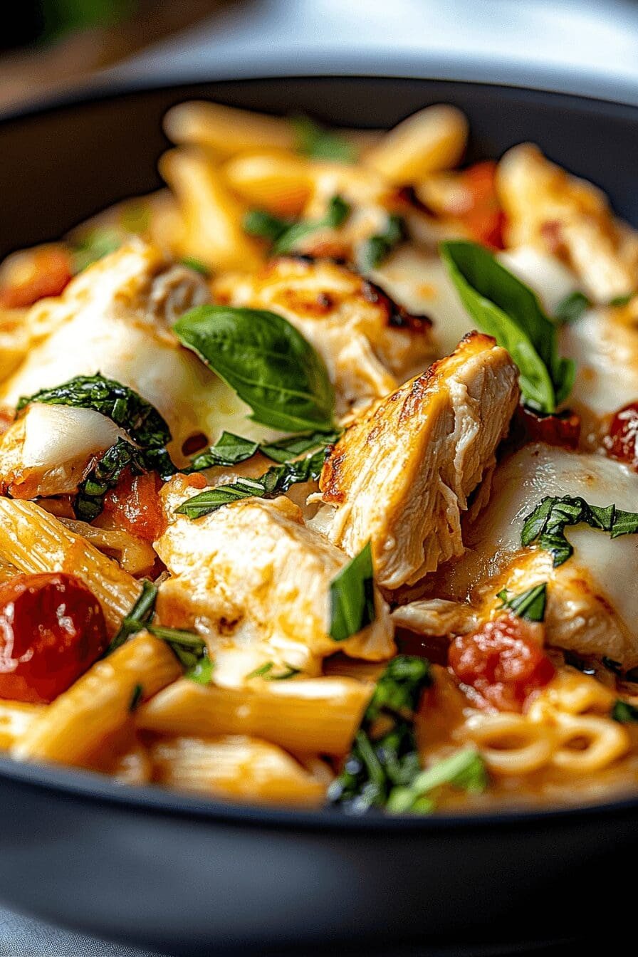 Chicken Mozzarella Pasta