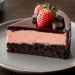 Chocolate Strawberry Cheesecake
