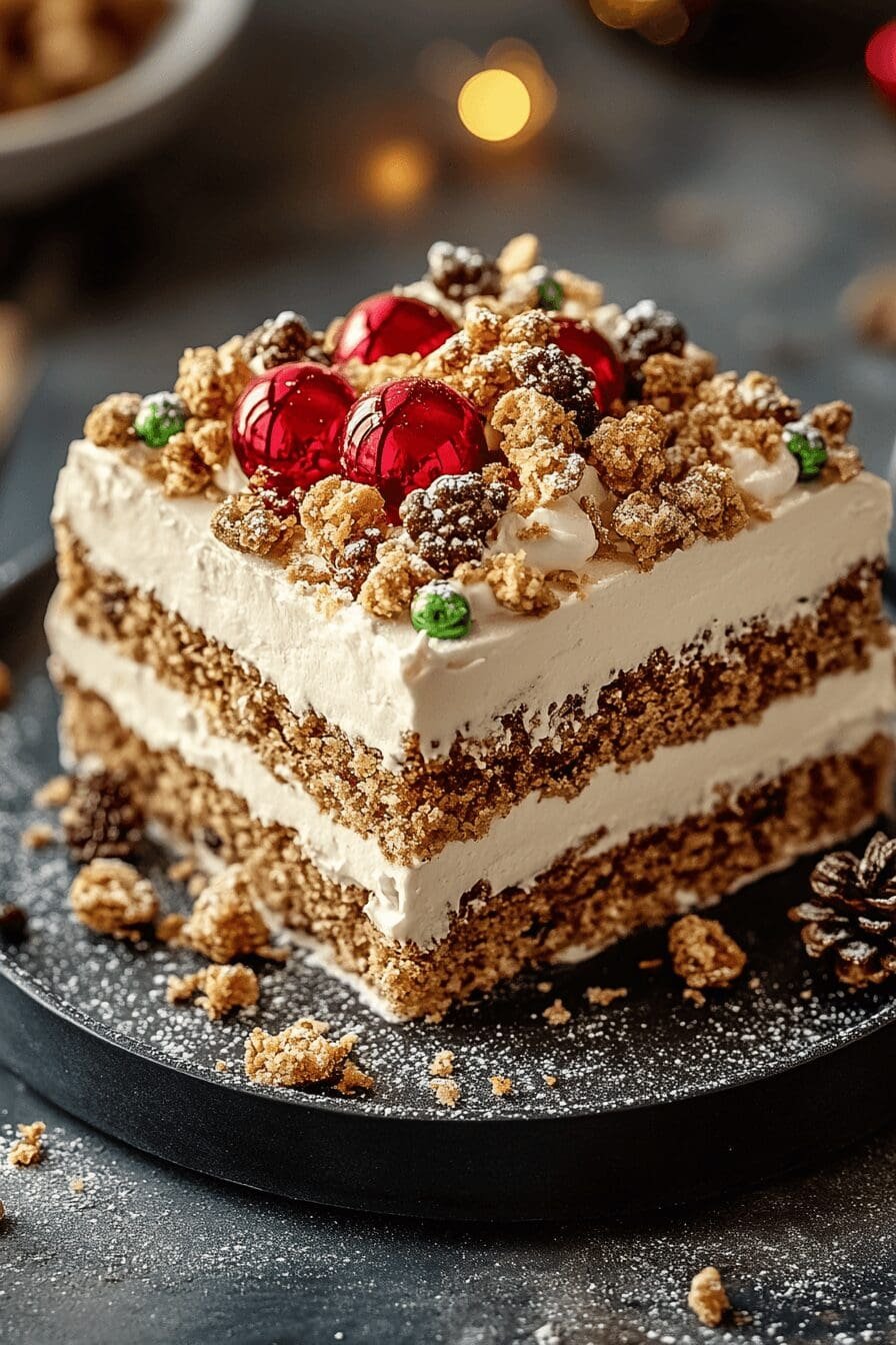 Christmas Crunch Cake
