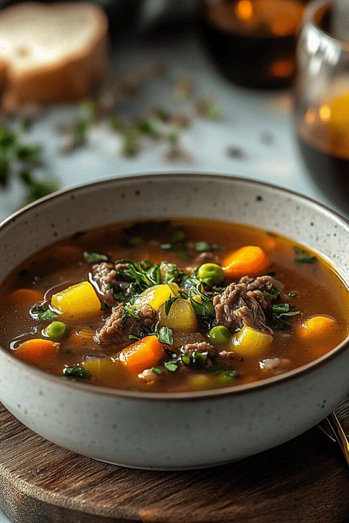 Easy Vegetable Beef Soup