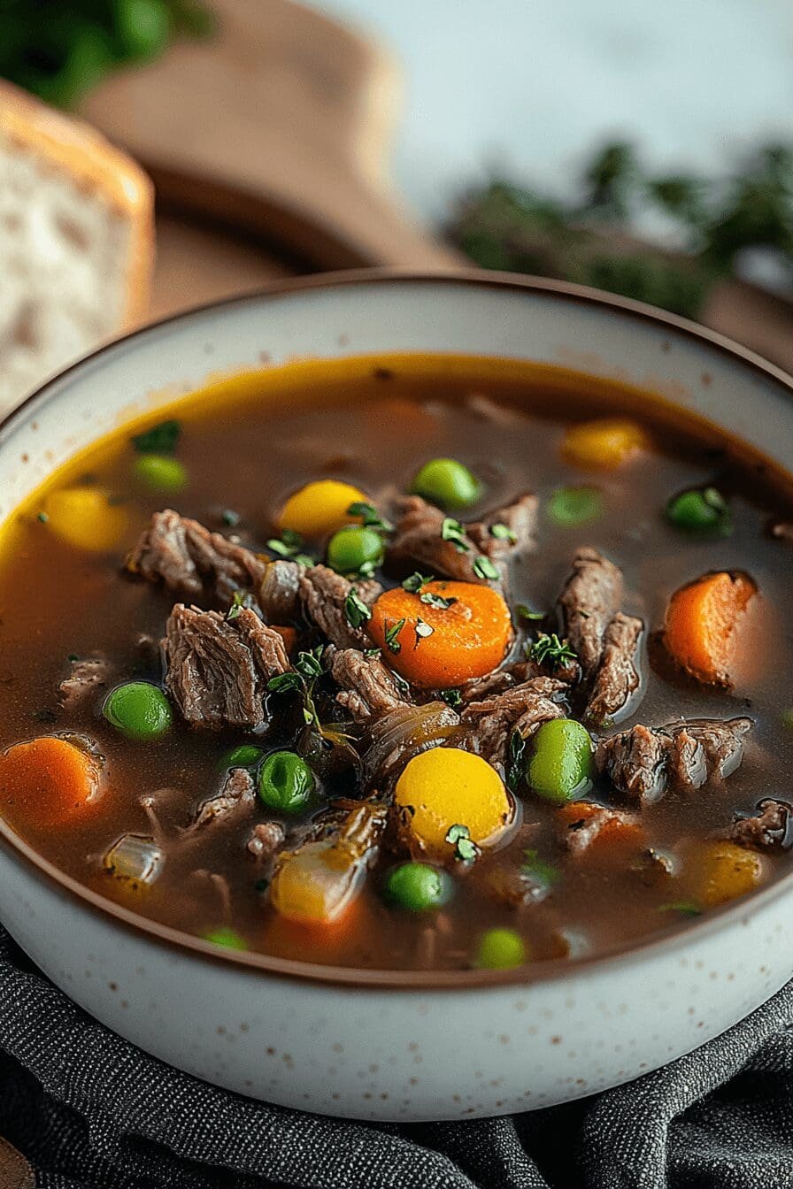 Easy Vegetable Beef Soup