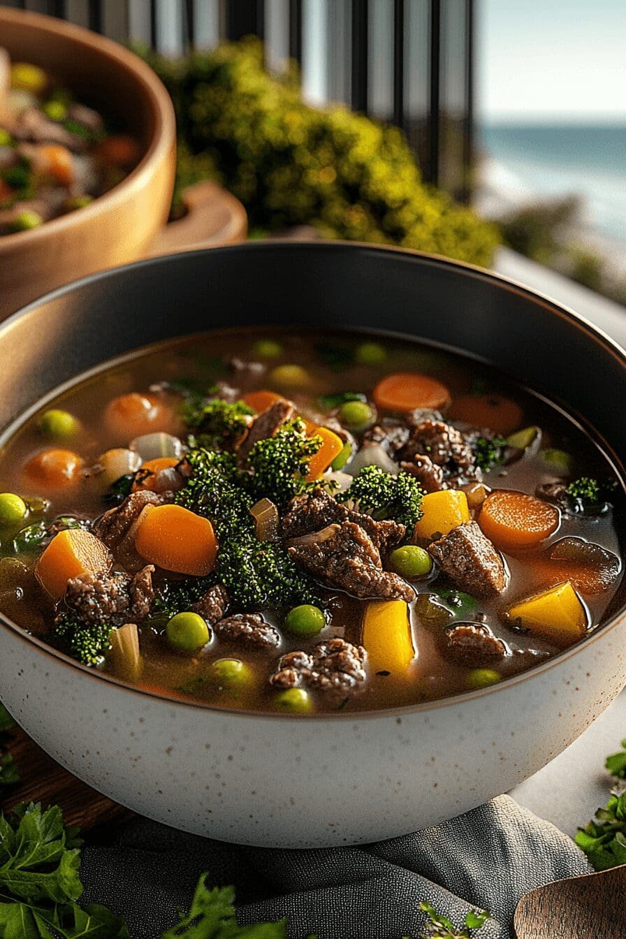 Easy Vegetable Beef Soup