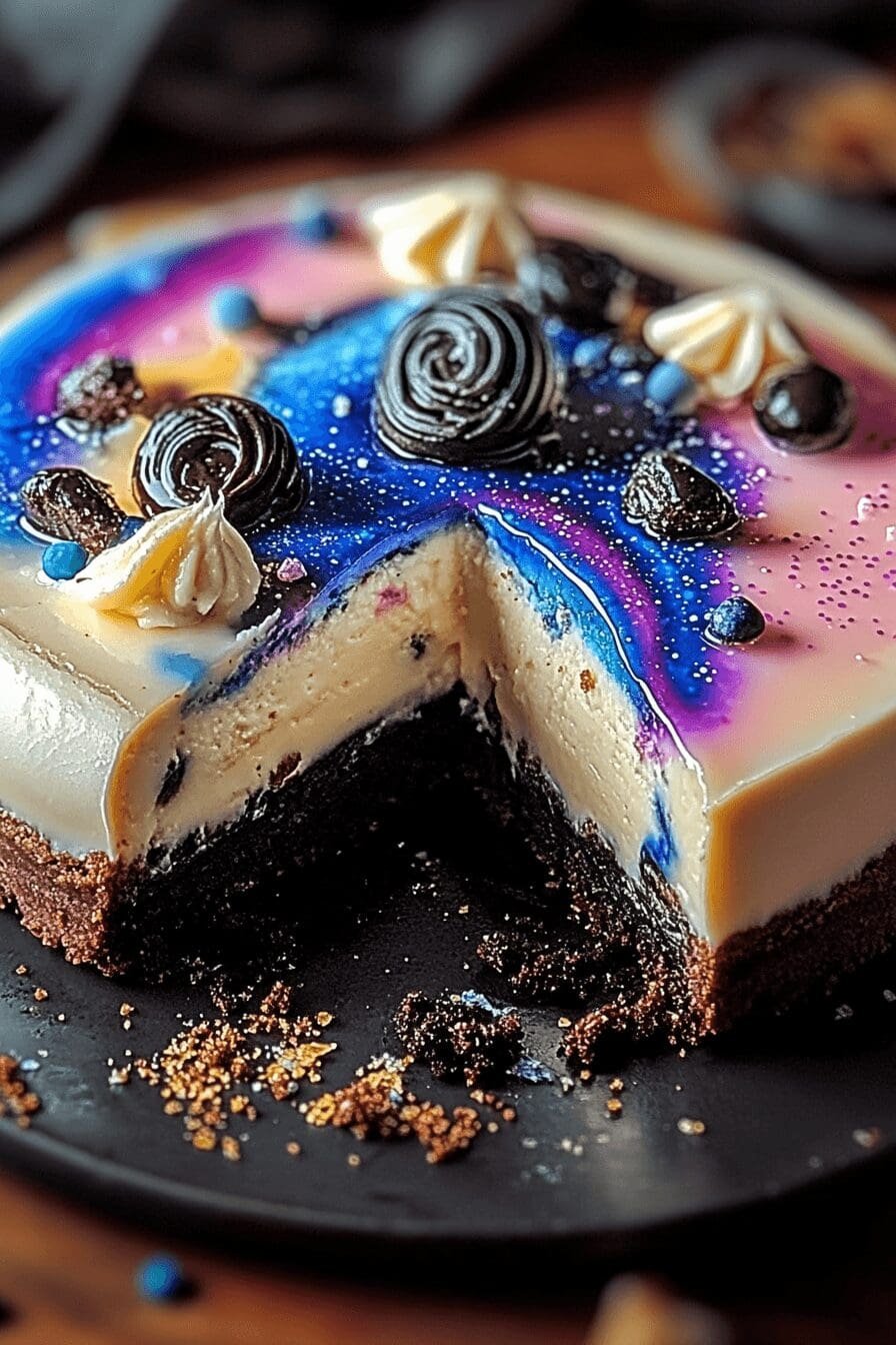 Galaxy cookie cheesecakeBig Mac Sloppy Joesmississippi mud potatoes