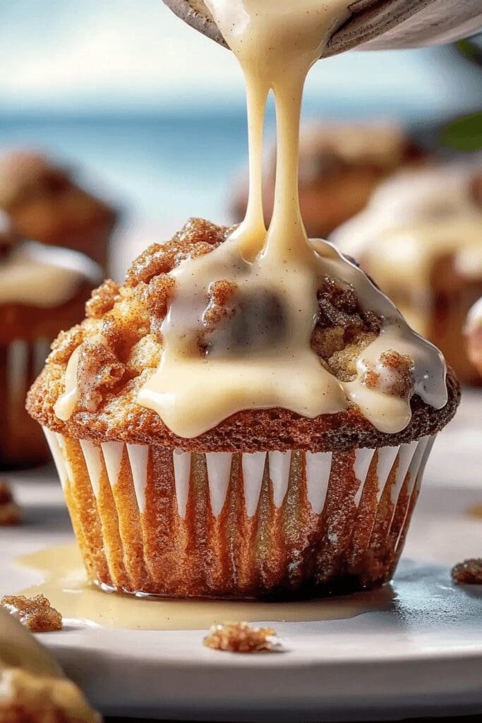 Gooey Cinnamon Cream Cheese Muffins