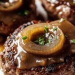 Hamburger Steaks with Onion Gravy