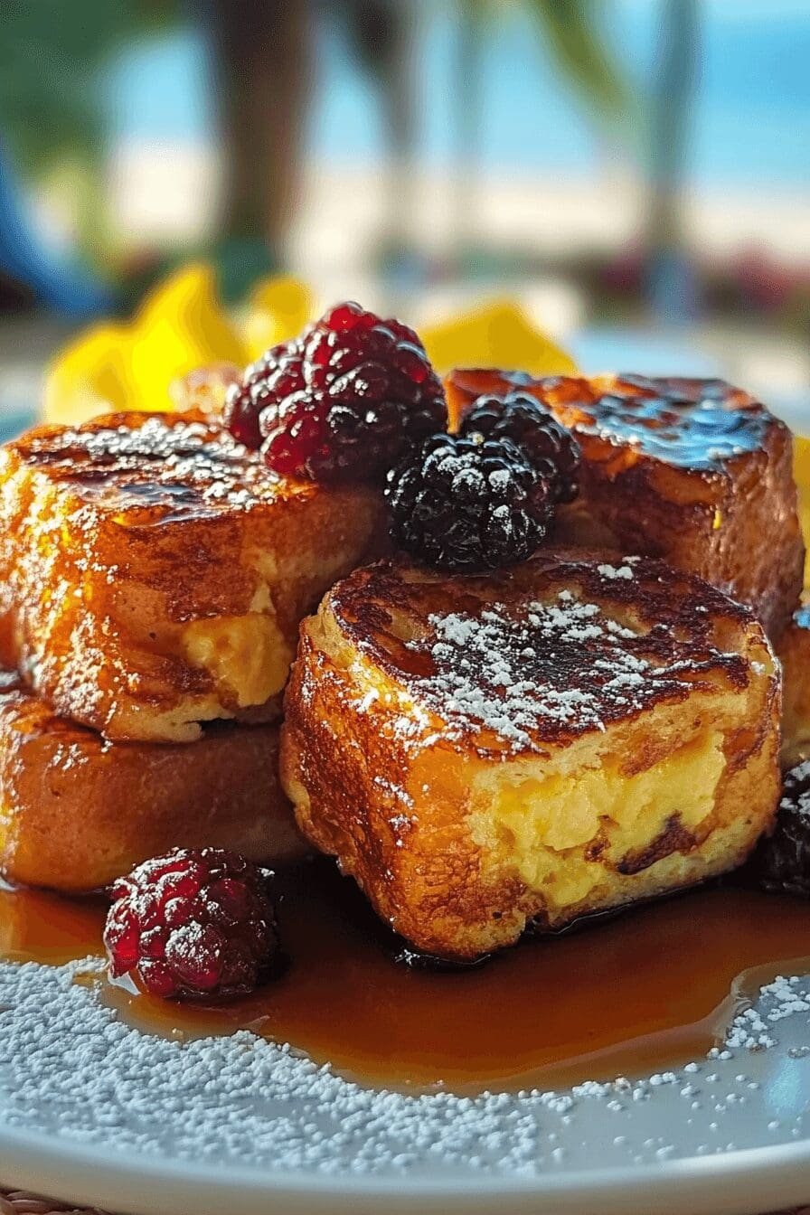 Hawaiian Roll French Toast