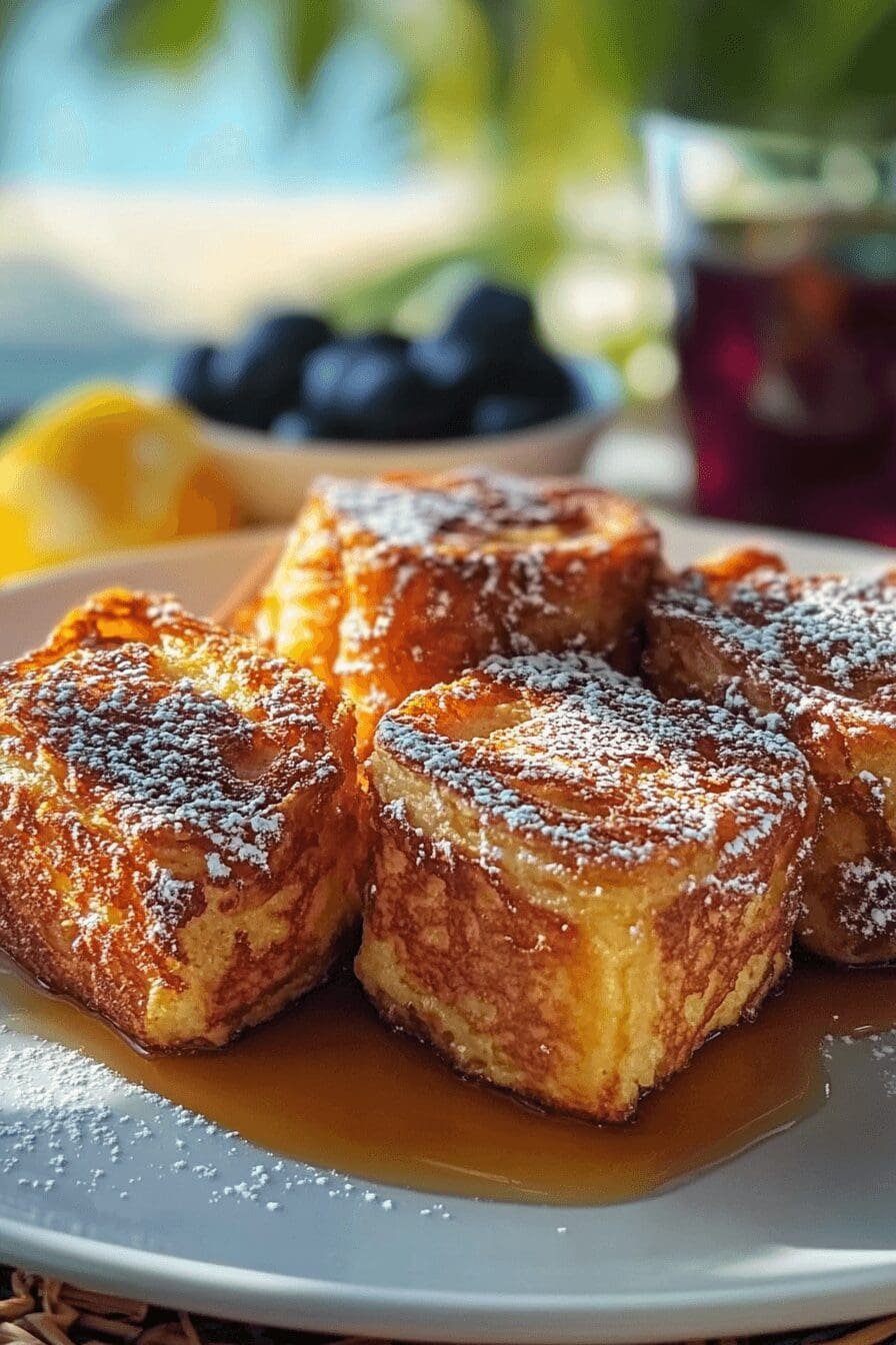 Hawaiian Roll French Toast