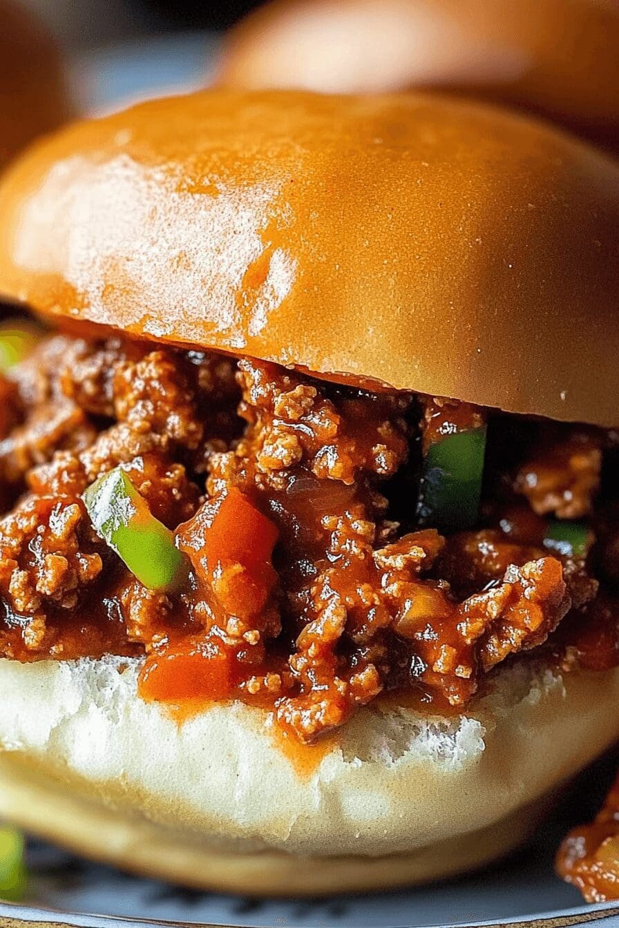 Healthy Turkey Sloppy Joes