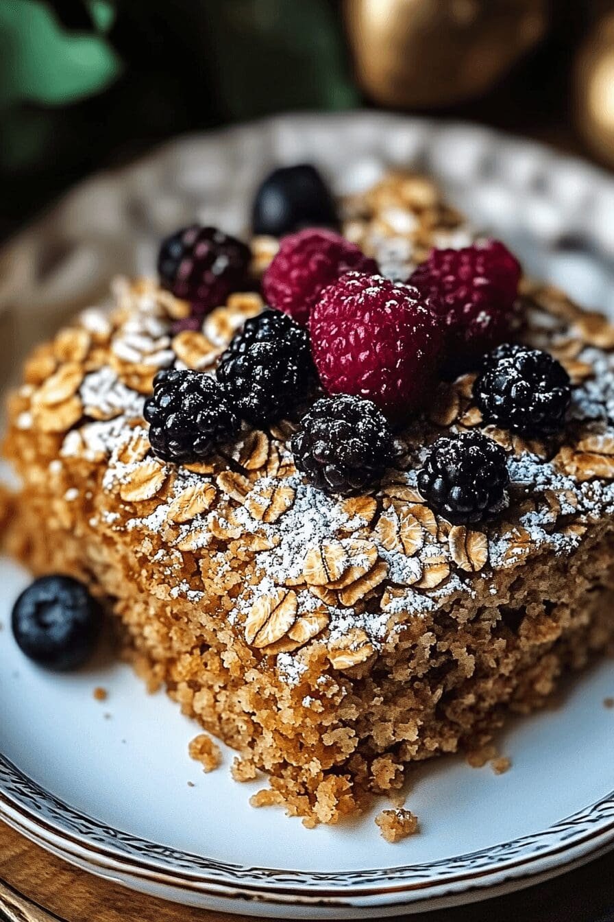Lazy Day Oatmeal Cake