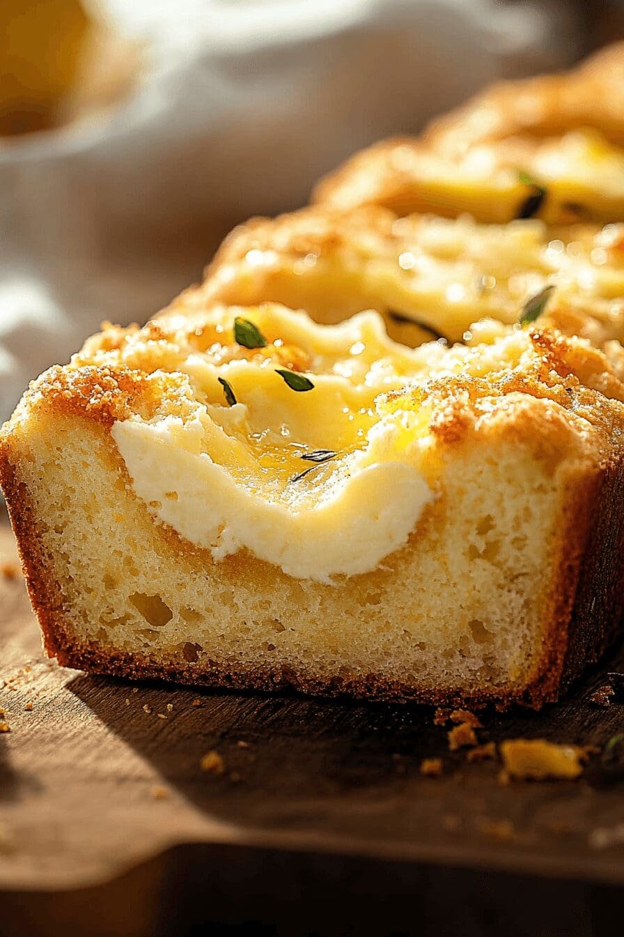 Lemon Cream Cheese Bread