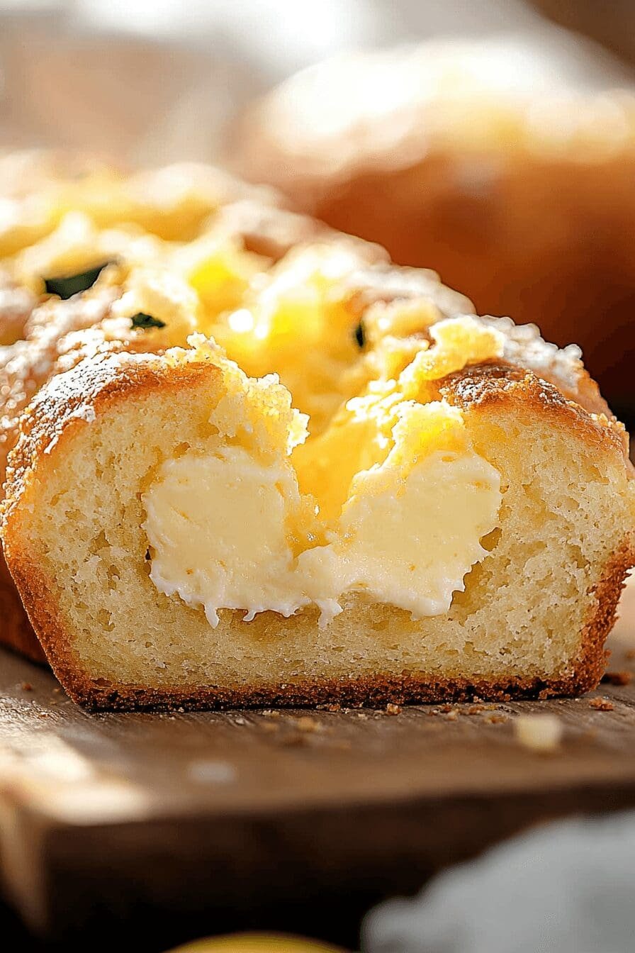 Lemon Cream Cheese Bread