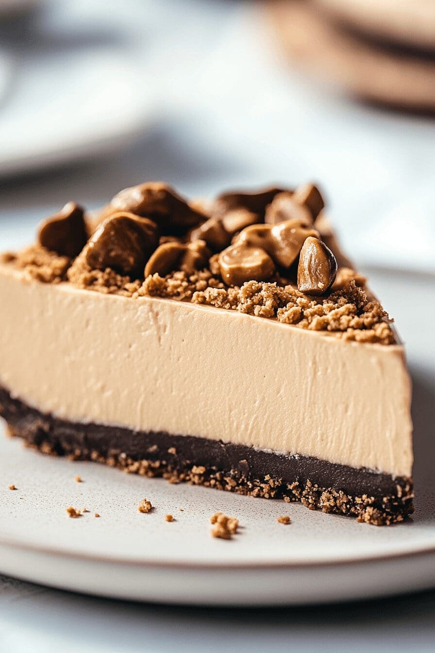 No bake peanut butter cheesecake