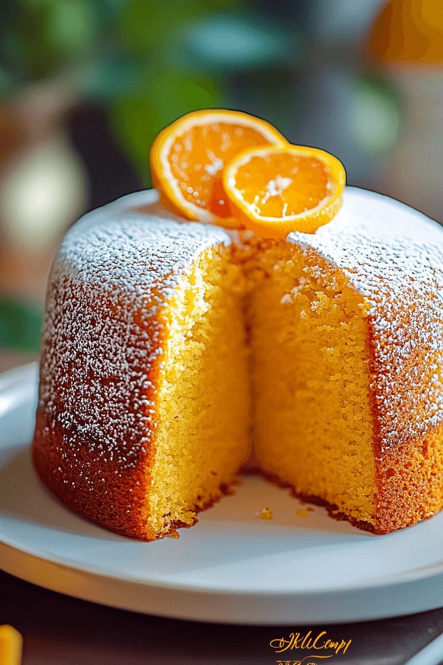 Orange Velvet Cake