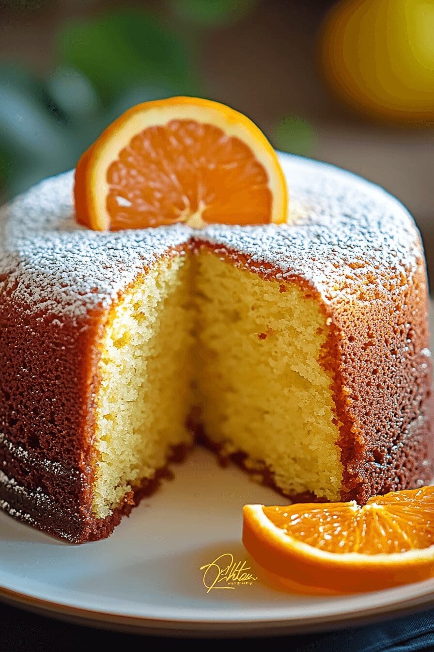 Orange Velvet Cake