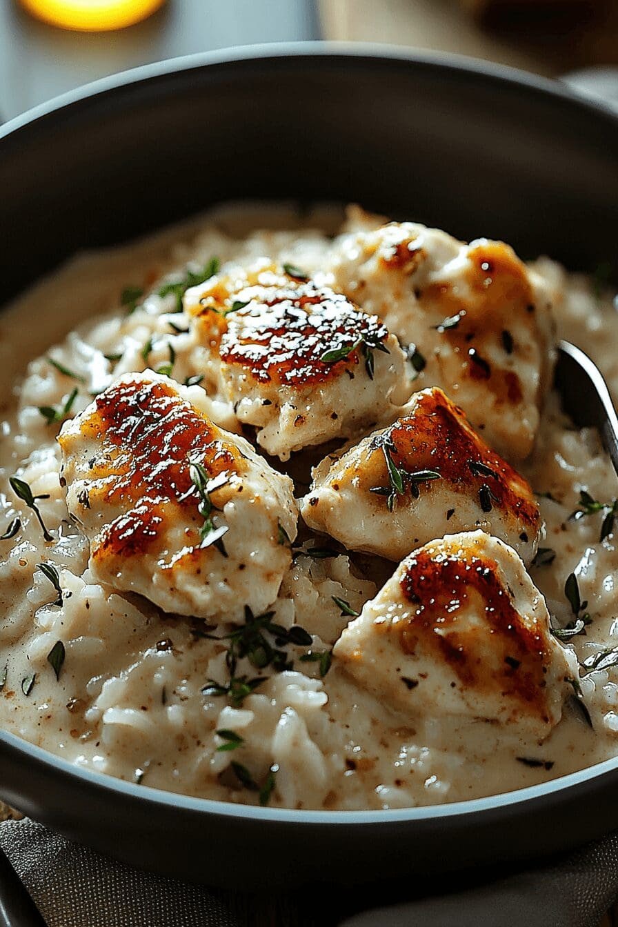 Parmesan Chicken Rice