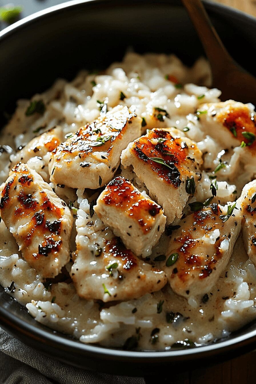 Parmesan Chicken Rice