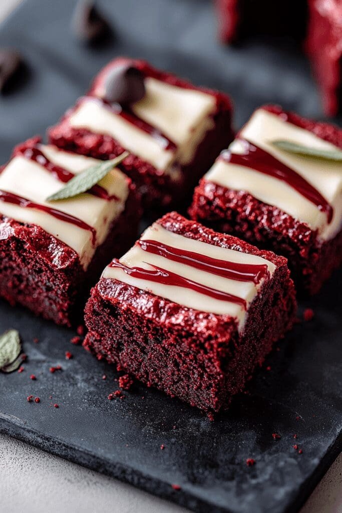 Red Velvet Brownies