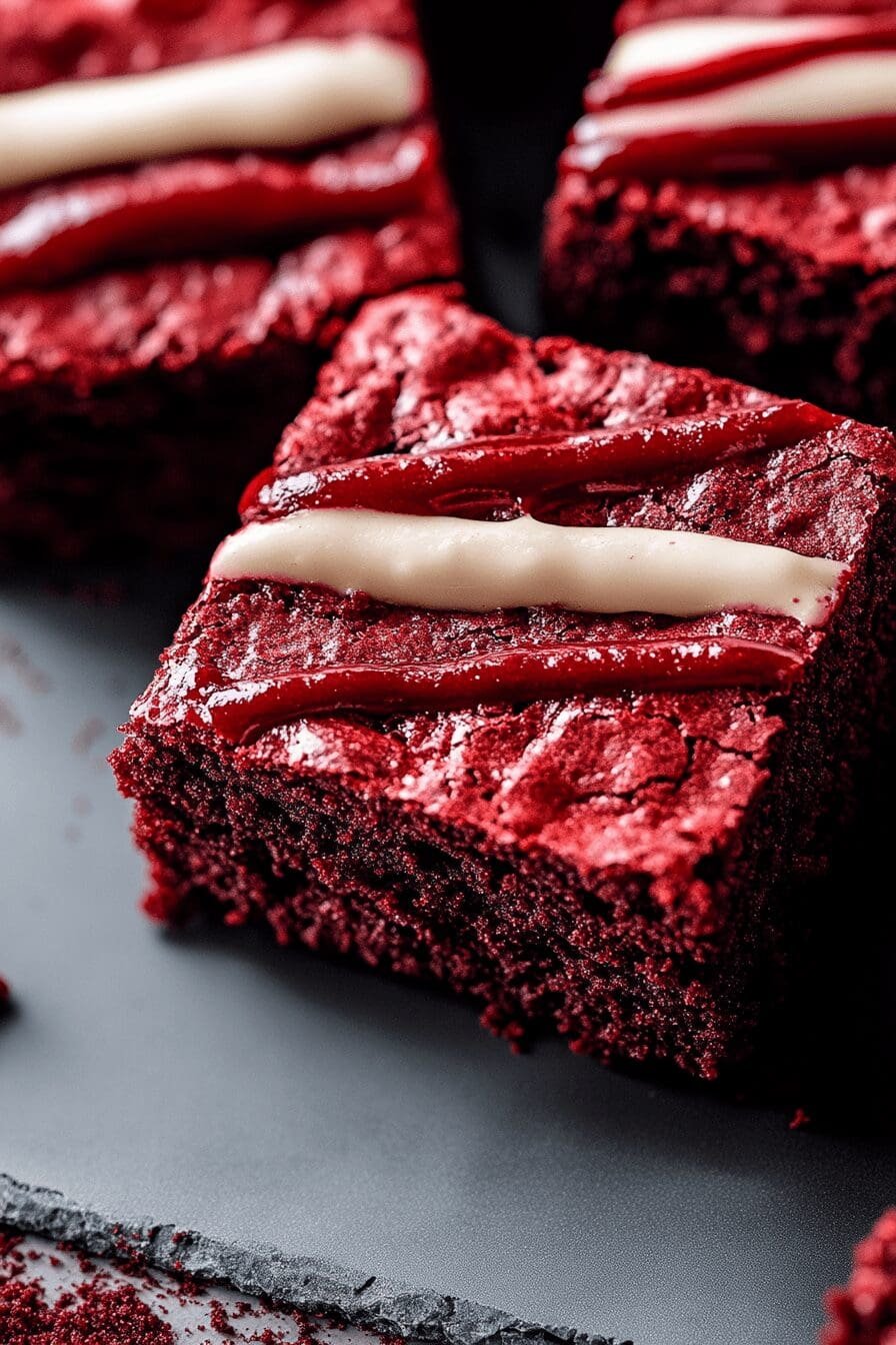 Red Velvet Brownies