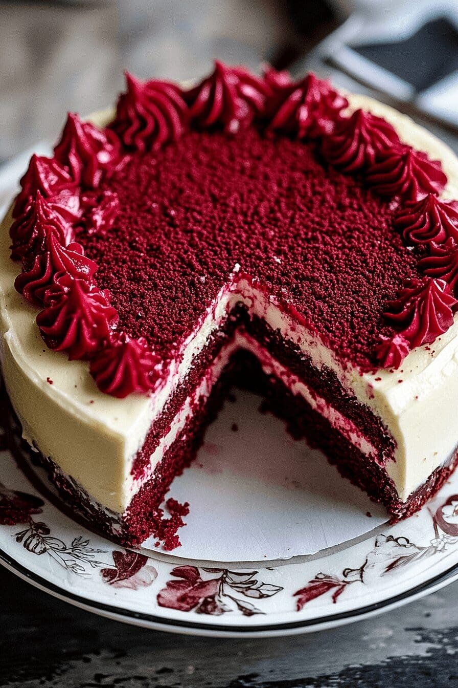 Red Velvet Cheesecake