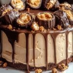 Reeses Peanut Butter Cup Roll Cake