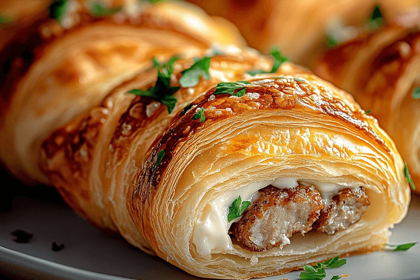 Sausage Cream Cheese Crescents