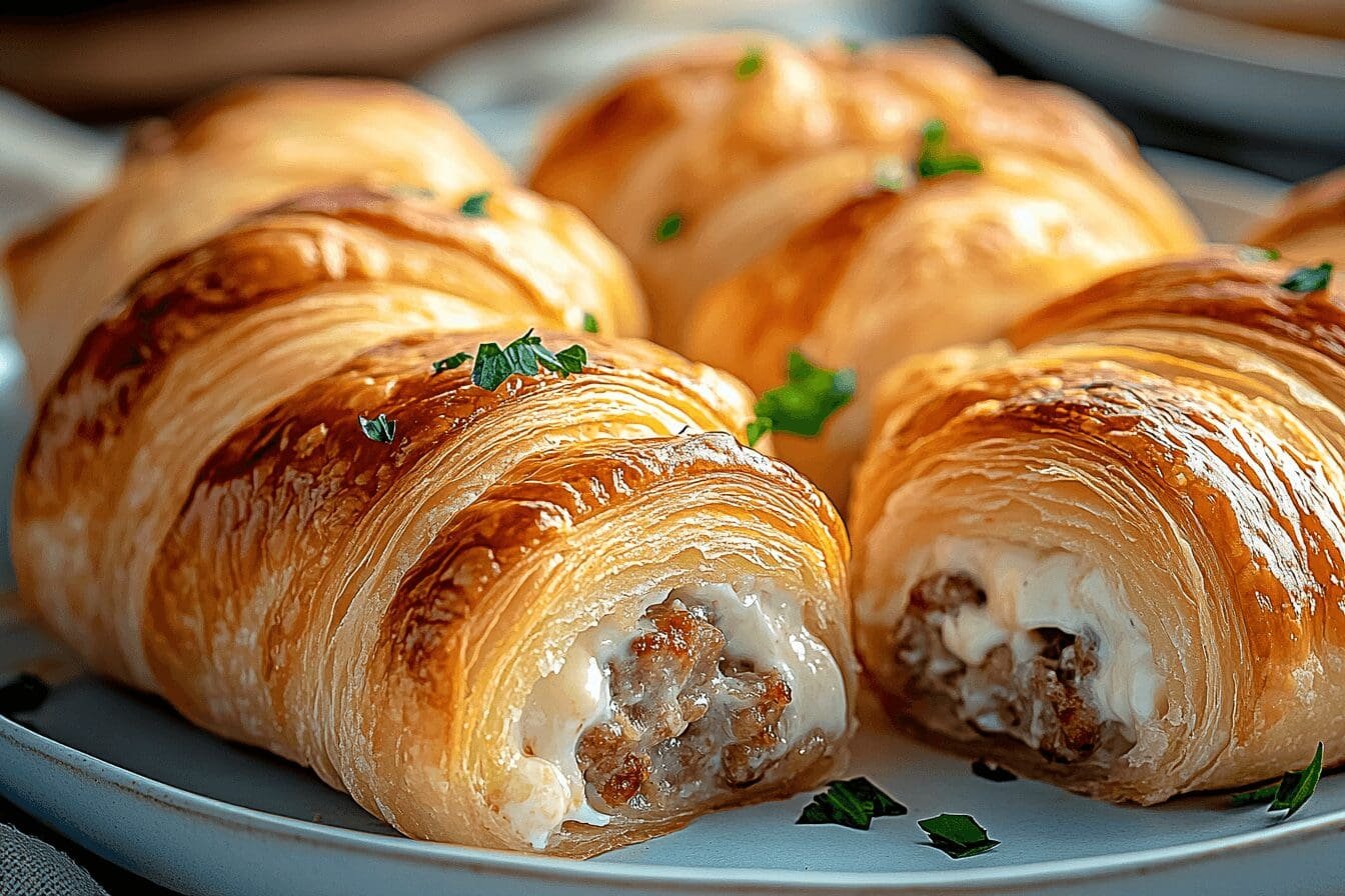 Sausage Cream Cheese Crescents