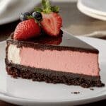 White Chocolate Raspberry Cheesecake
