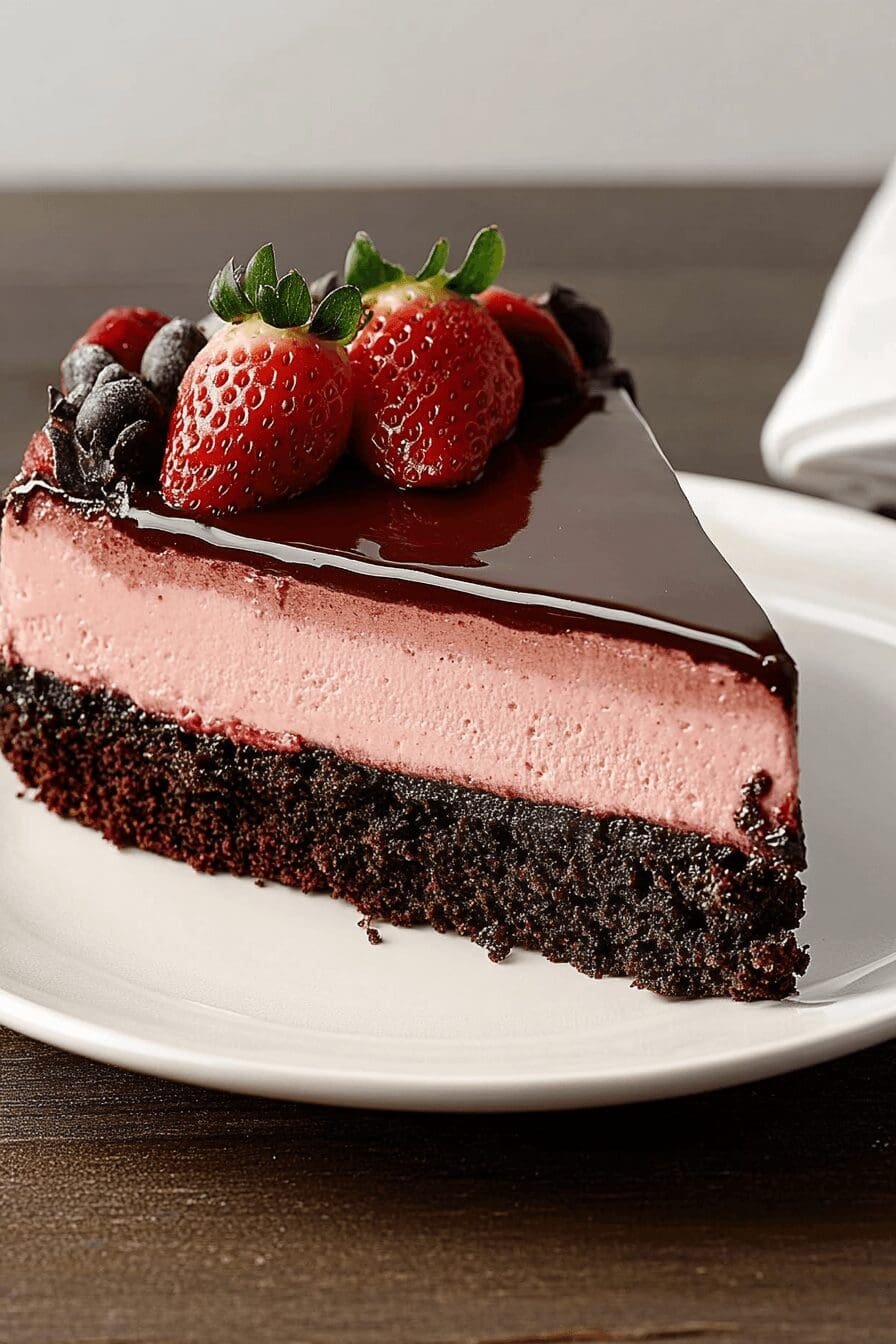 White Chocolate Raspberry Cheesecake