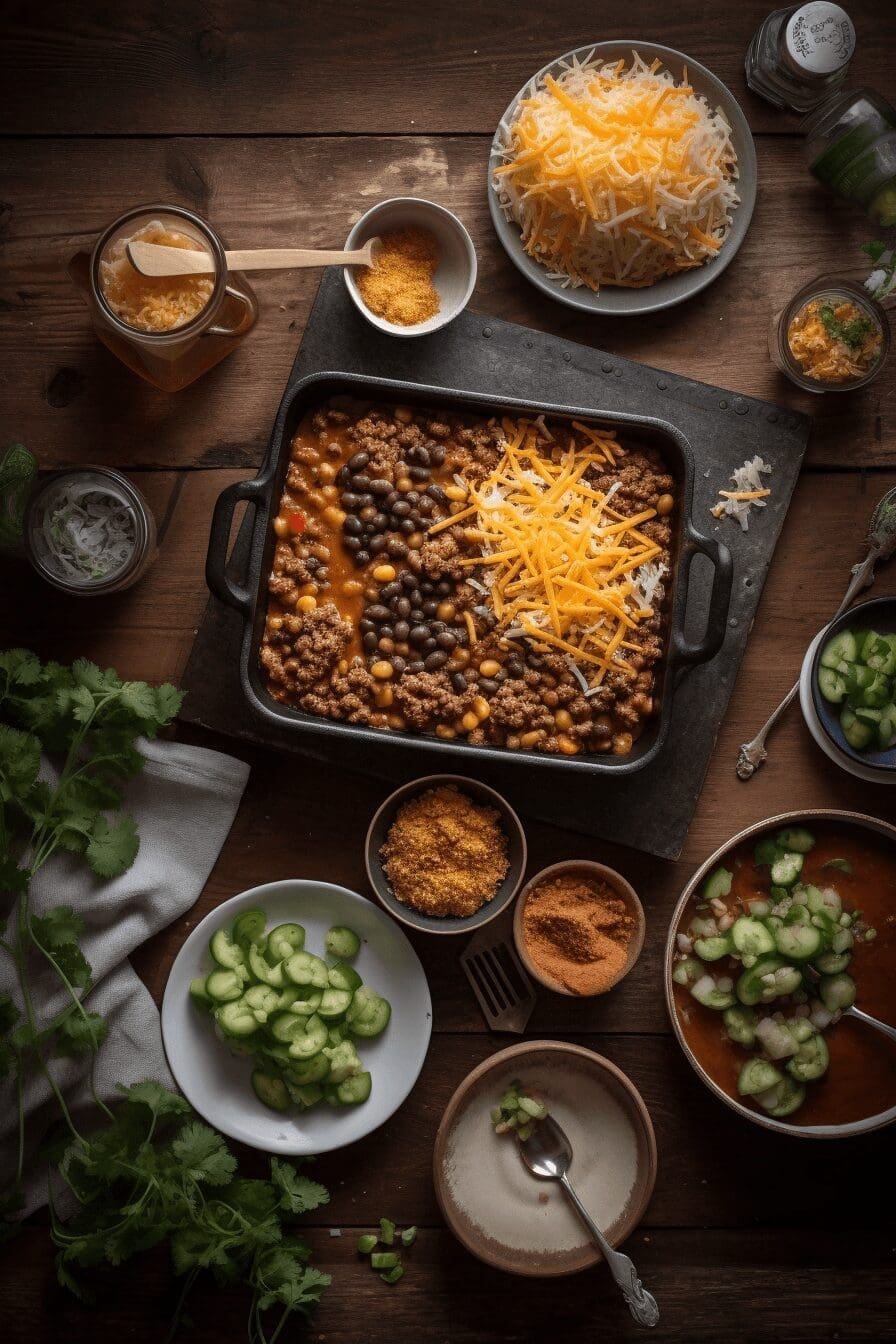 baked beans ground beef casserole