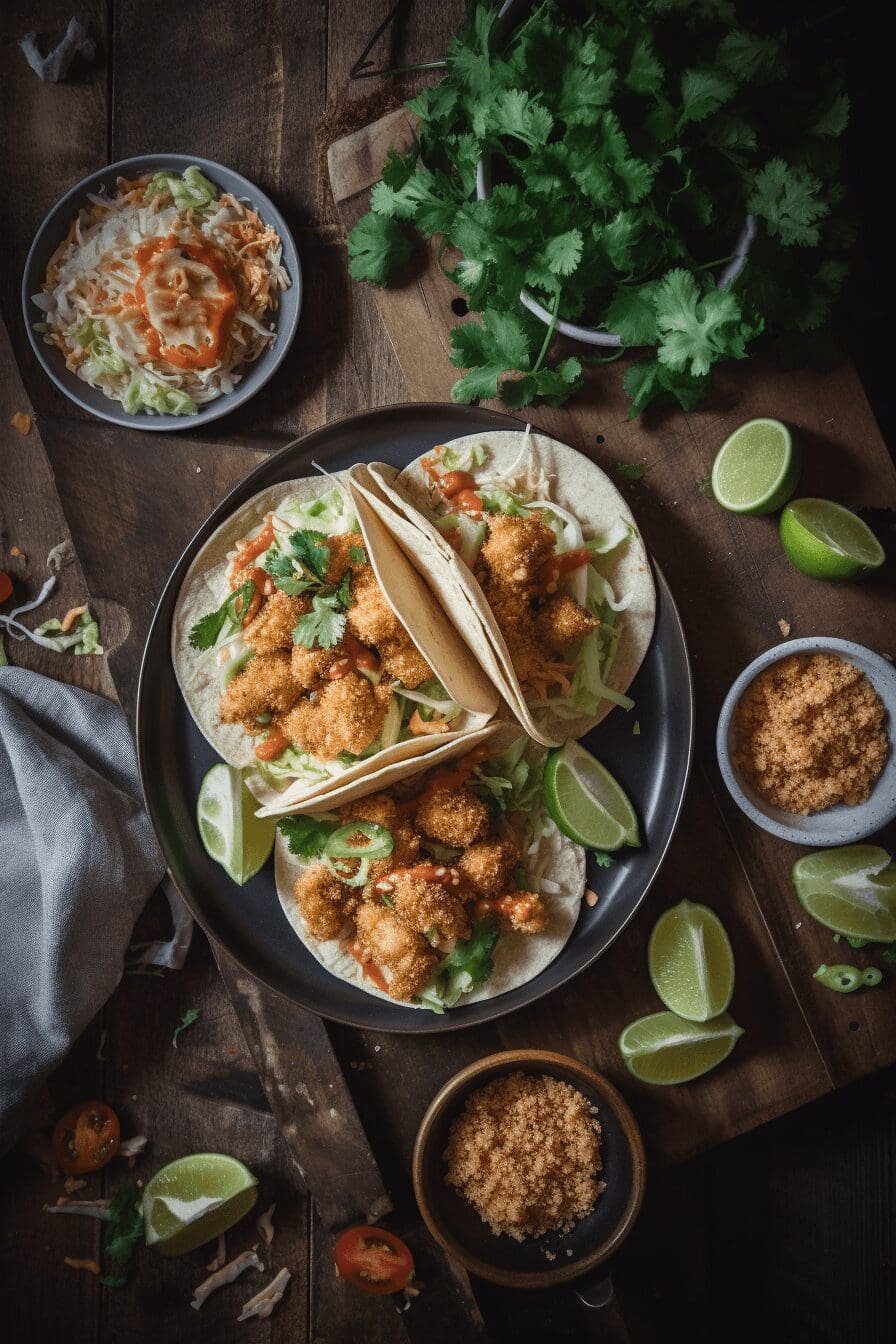 bang bang shrimp tacos