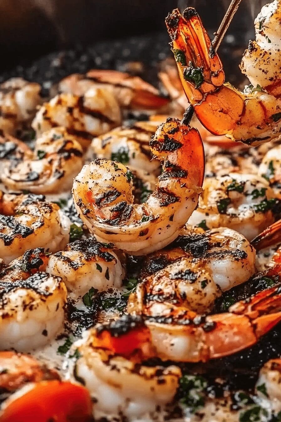bbq grilled prawns