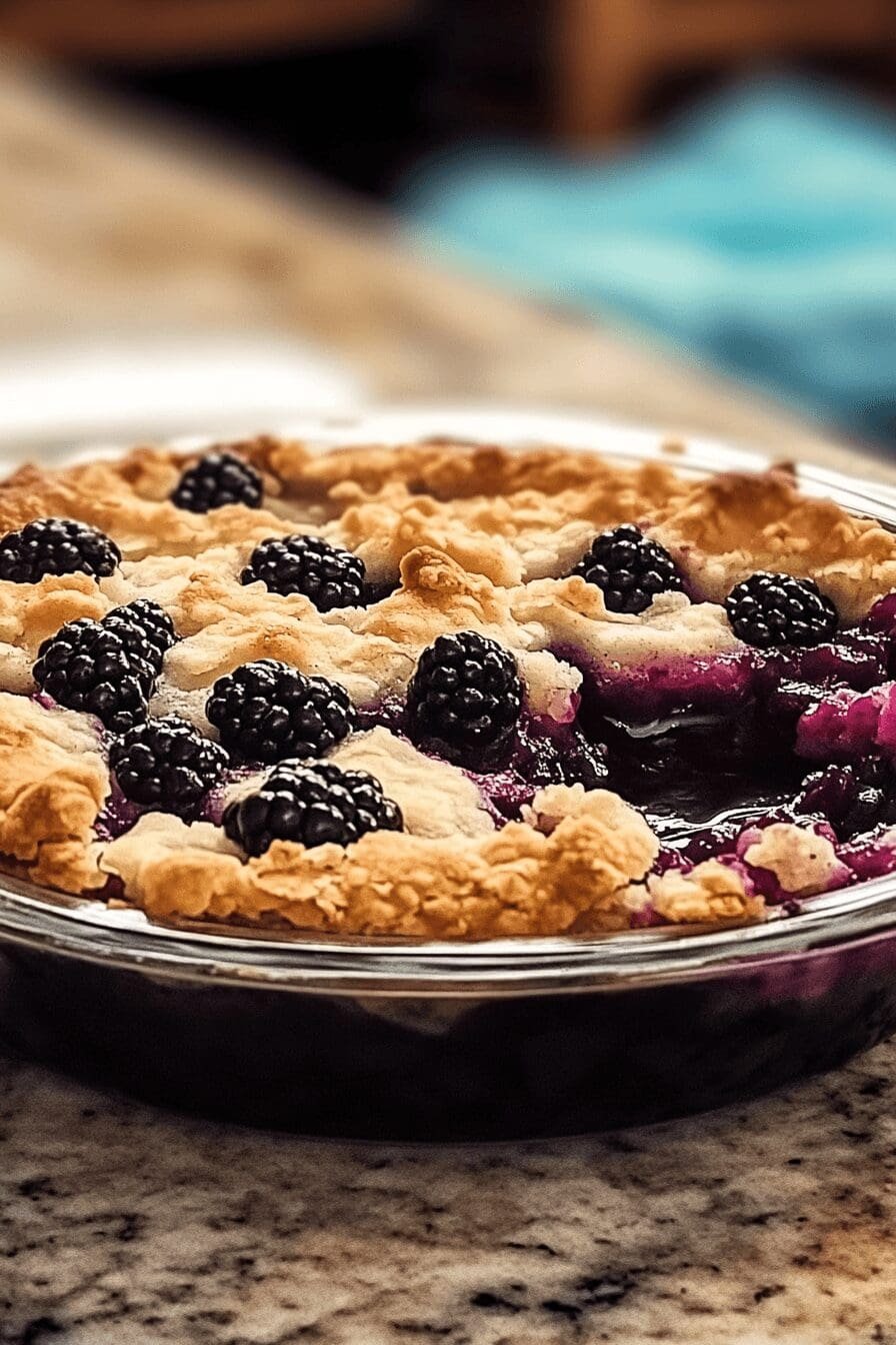 blackberry cobbler