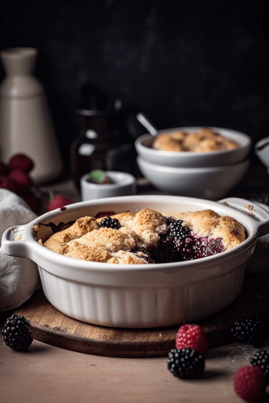 blackberry cobbler