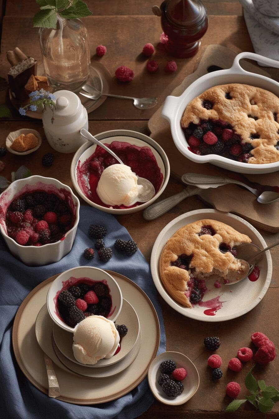 blackberry cobbler