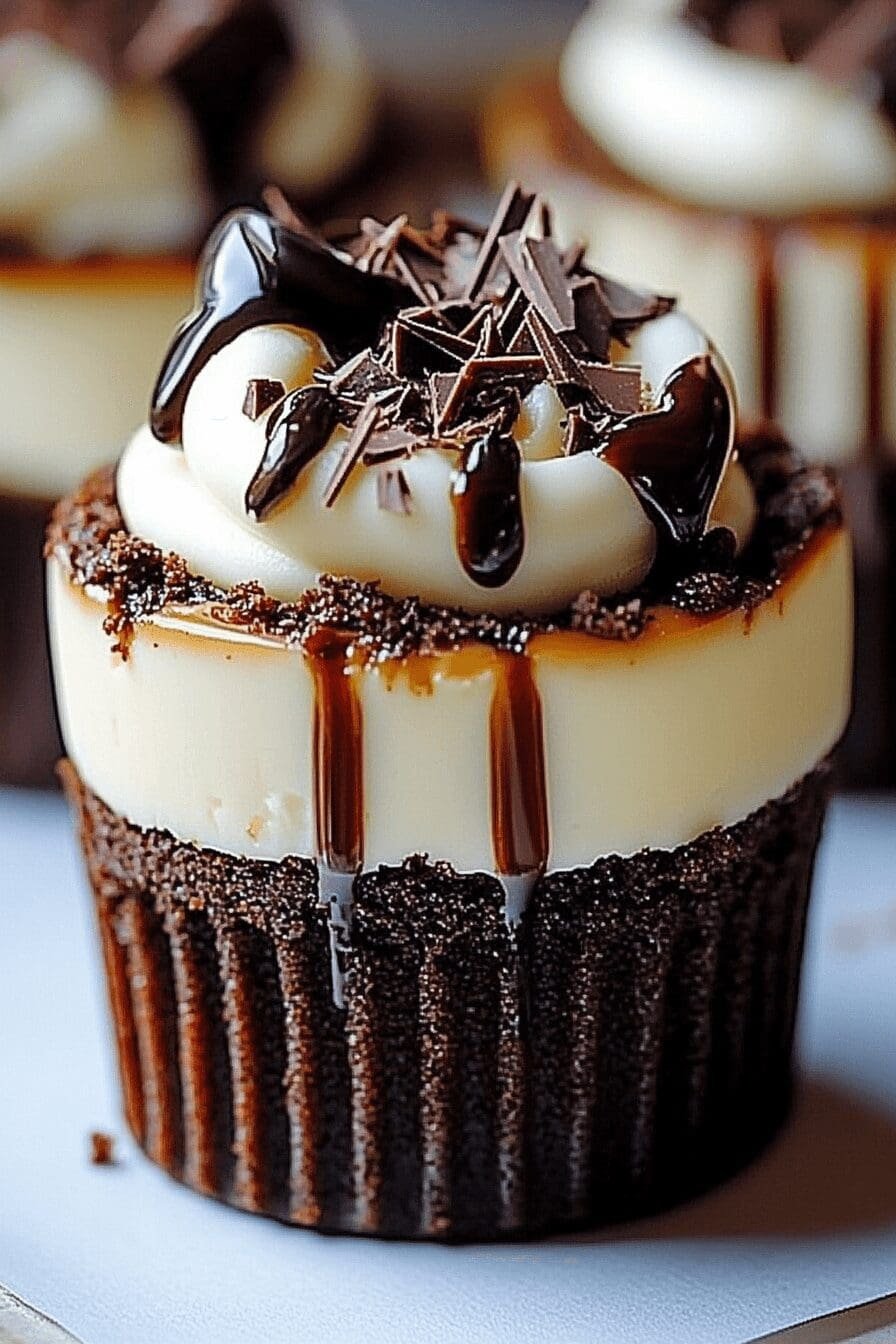 brownie cheesecake dessert cups