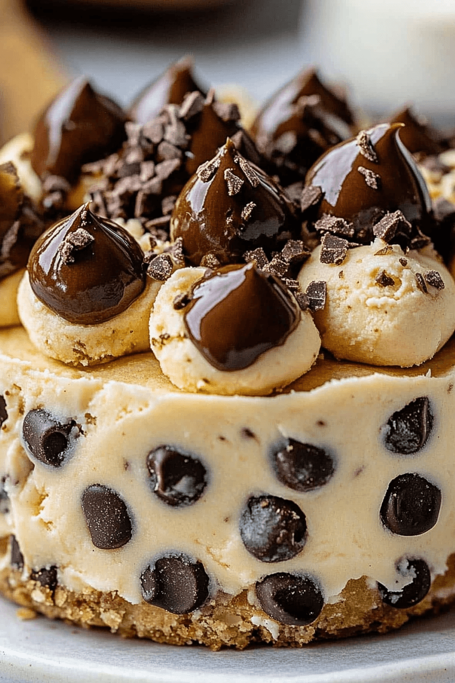 cheesecake cookie dough tacos
