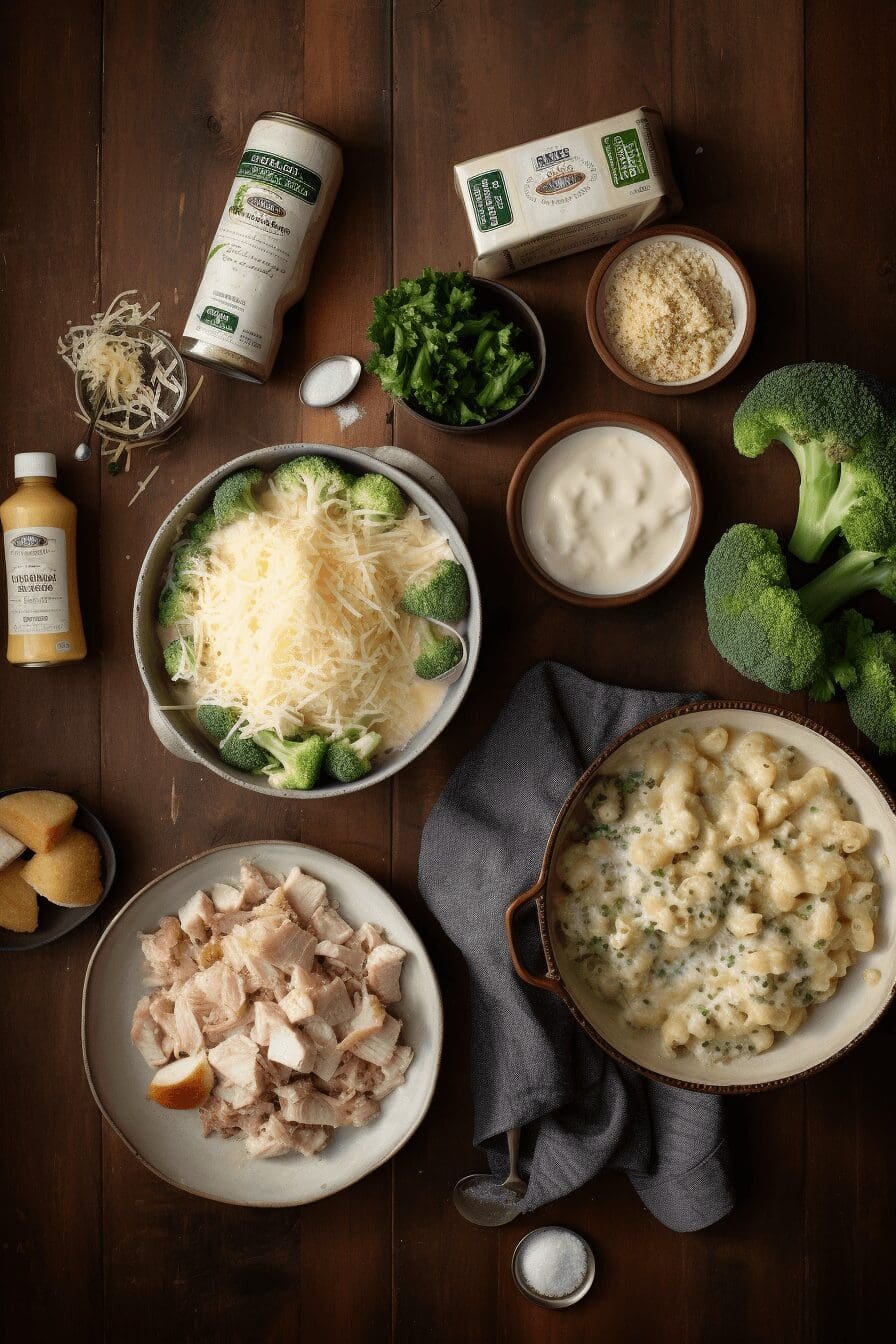 chicken alfredo tater tot casserole