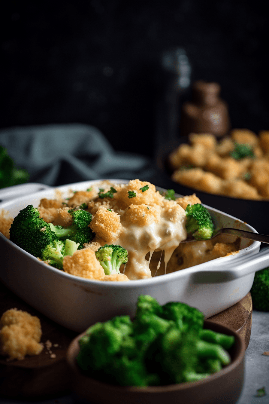chicken alfredo tater tot casserole