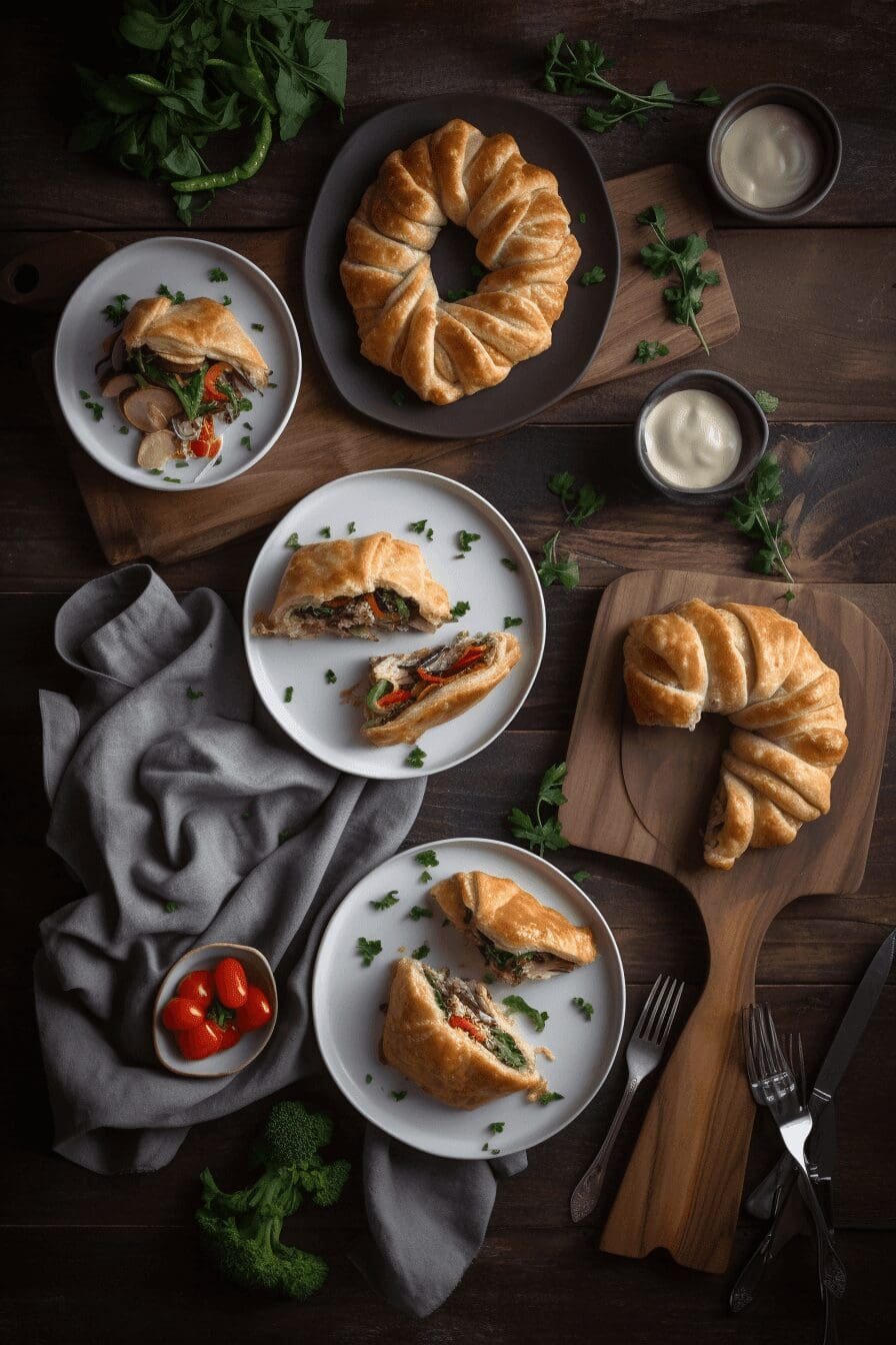 chicken bacon ranch crescent ring